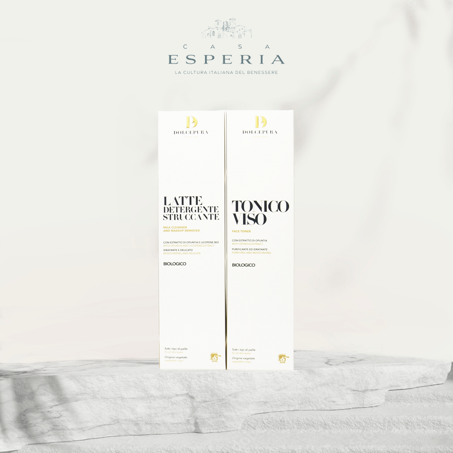"DETERGENCIA" set para FACE (leche limpiadora y tónica) con opuntia y extracto de licopeno, orgánico, patentado, artesanal. Basado en plantas